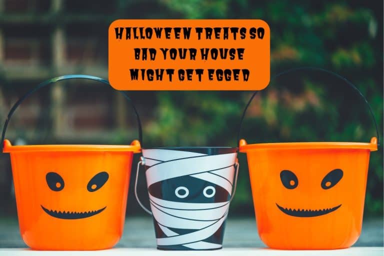 Halloween trick or treat buckets.