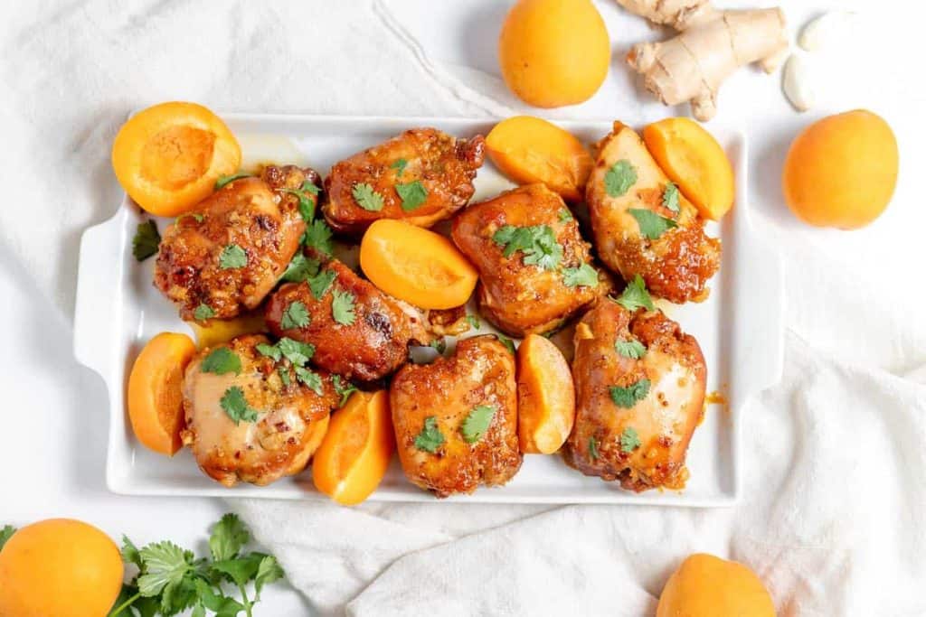 Slow Cooker Apricot Chicken.