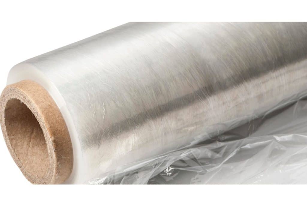 Plastic wrap.