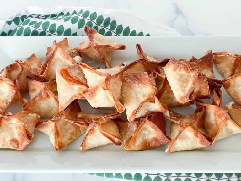 Air fryer crab rangoon.