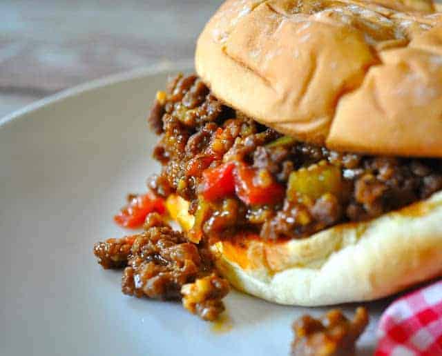 Classic Sloppy Joes.
