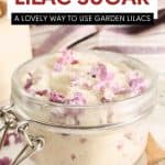 Pin for lilac sugar.