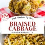 Pin for easy braised cabbage.
