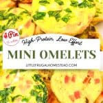 Pin for mini omelets.