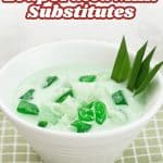 Pin for evaporated milk substitutes.