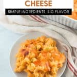 Pin for Macaroni and Cheese.