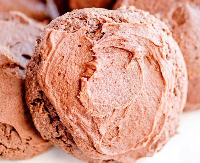 Frosted Brownie Cookies