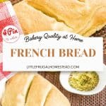 Pin for French Bread.