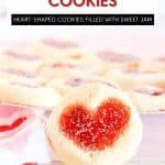 Pin for Heart Thumbprint Cookies.