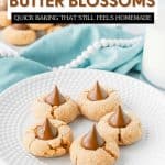 Pin for Bisquick Peanut Butter Blossoms.