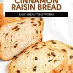 Pin for Bread Machine Cinnamon Raisin Bread.